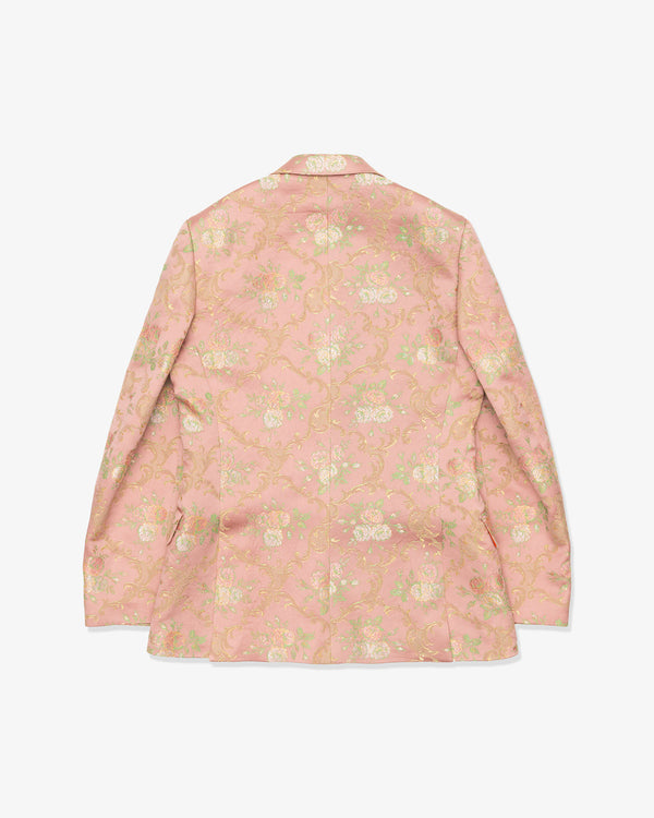 JUNYA WATANABE MAN - Viscose Cotton Jacquard - (Pink/Green)
