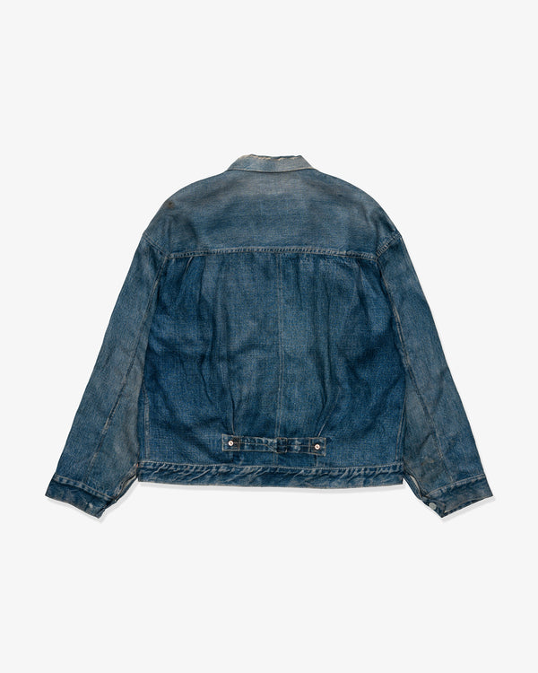 JUNYA WATANABE MAN - Linen Oxford Transfer Prntedleci'S W Name Berberjin - (Indigo)