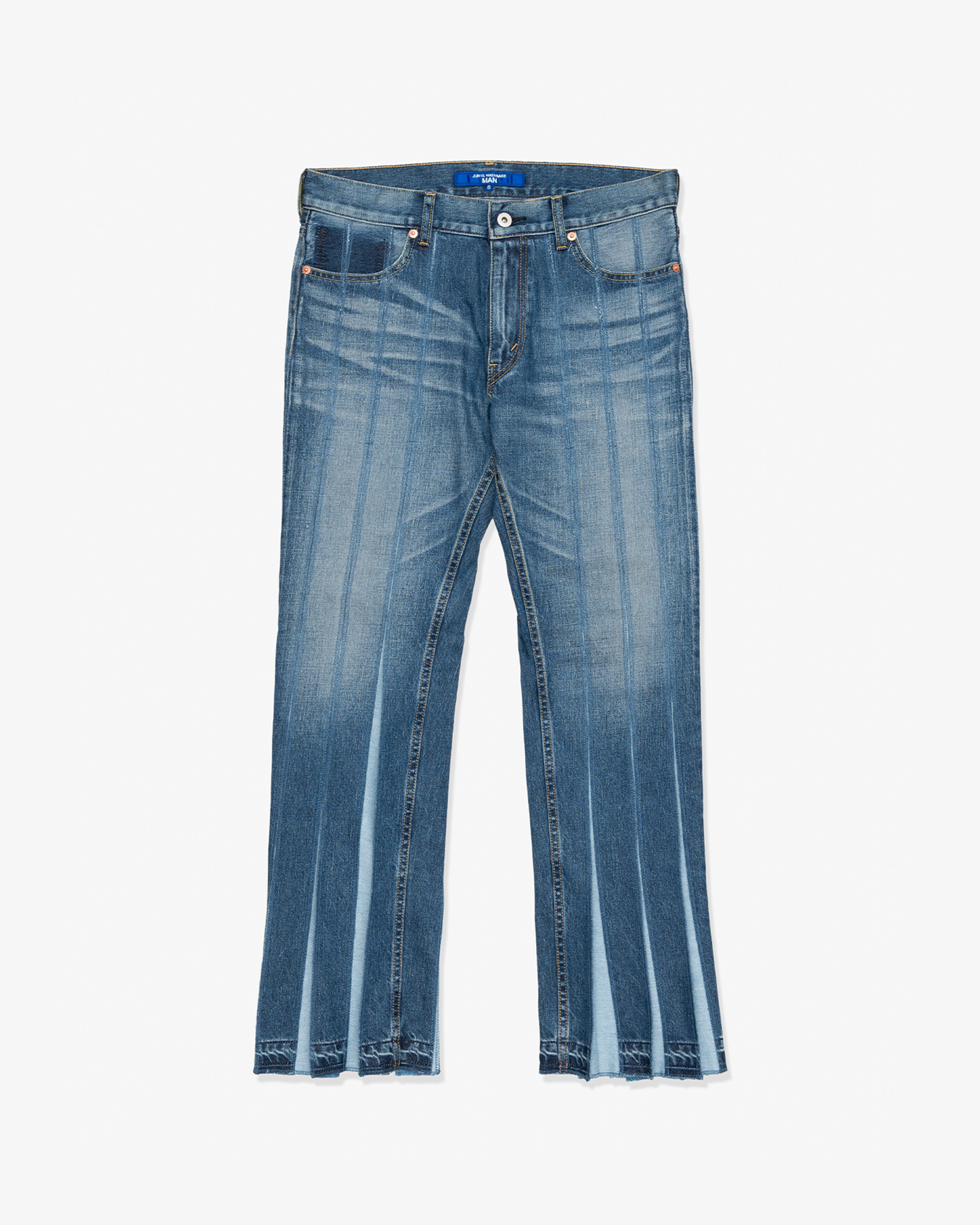 JUNYA WATANABE MAN: Cotton Denim Garment Treated (Indigo) | DSMG E