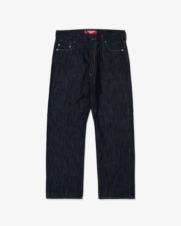 JUNYA WATANABE MAN - Cotton Polyester Denim X Polyester Damask Levi'S W Name - (Ind X Vermllion)