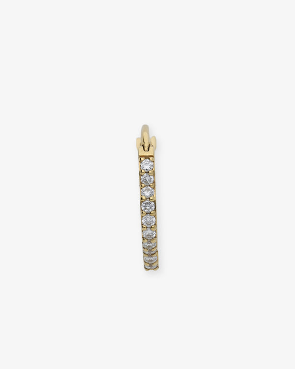 RAPHAELE CANOT - Mini Cloud Diamond Hoops - (Yg)
