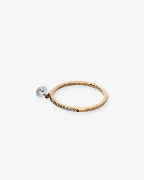 RAPHAELE CANOT - Set Free Diamond Ring Pave Ring - (Yg)