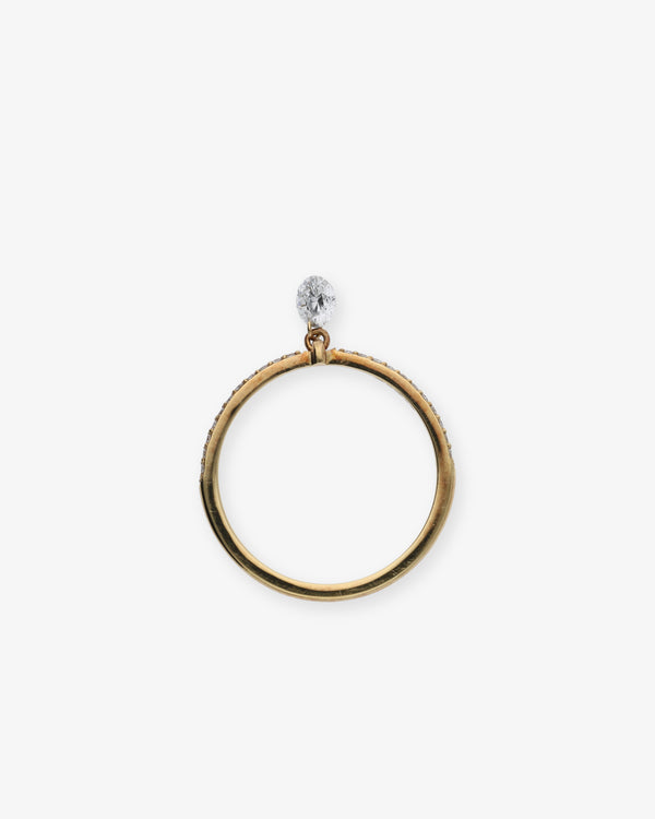 RAPHAELE CANOT - Set Free Diamond Ring Pave Ring - (Yg)