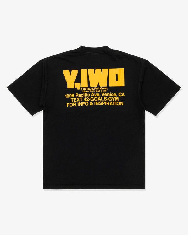 Y,IWO - Hardwear Pocket Tee - (Black/Go)