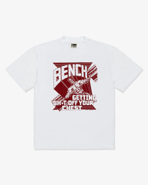 Y,IWO - Bench - Getting Sh*T Off Your - (White/Re)