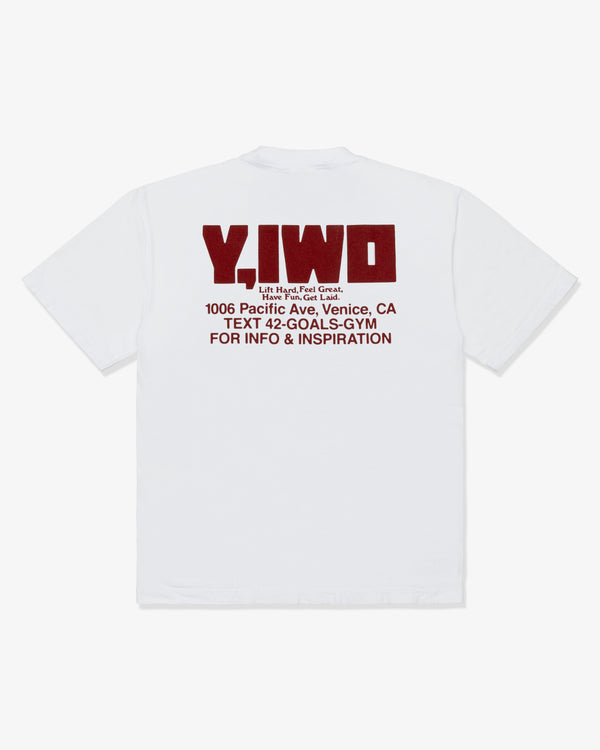 Y,IWO - Bench - Getting Sh*T Off Your - (White/Re)