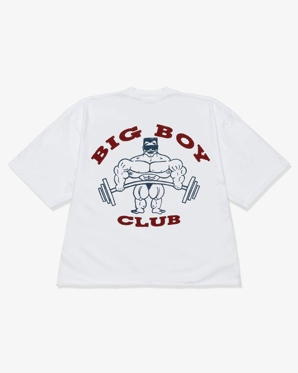 Y,IWO - Power Crazycrop Tee - (White/Blue/Red)