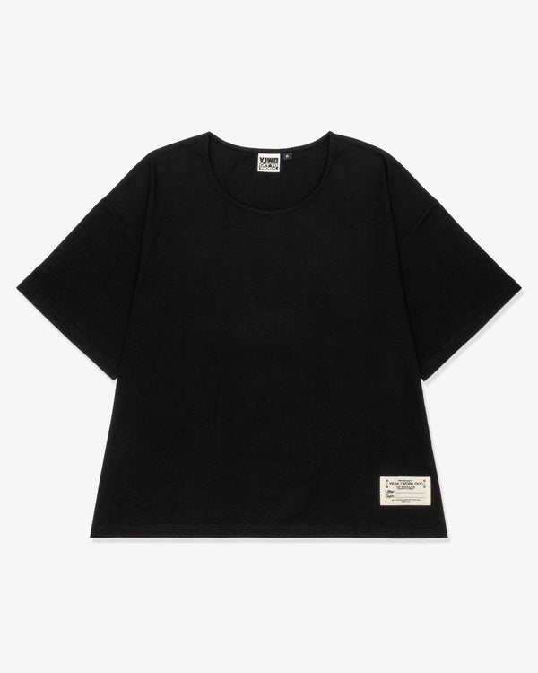 Y,IWO - Big Boy Club Big Box Tee - (Black/Gold/White)