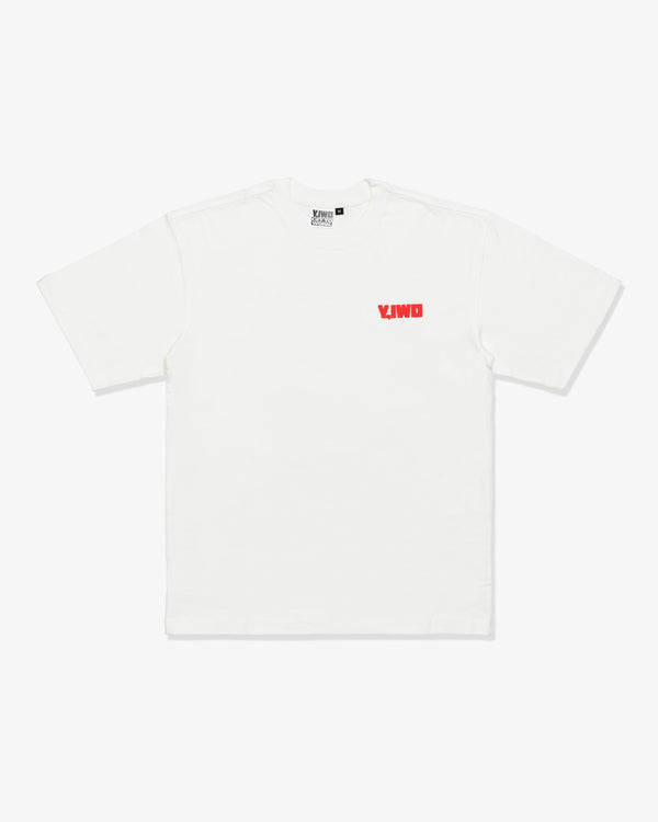Y,IWO - Power Crazystandard Tee - (White/Red)