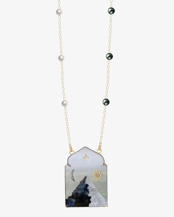SILVIA FURMANOVICH - Necklace With Window Shape For - (Gold)