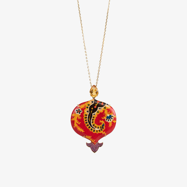 SILVIA FURMANOVICH - Pomegranate-Shaped Marquetry N - (Gold)