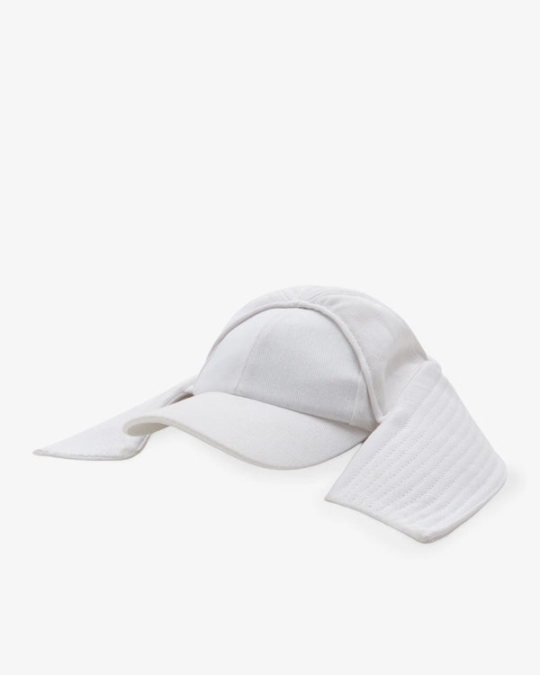 JEAN PAUL GAULTIER - Denim Drill Bob Marine Hat - (White)