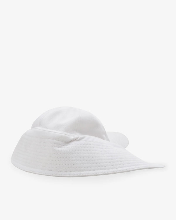 JEAN PAUL GAULTIER - Denim Drill Bob Marine Hat - (White)
