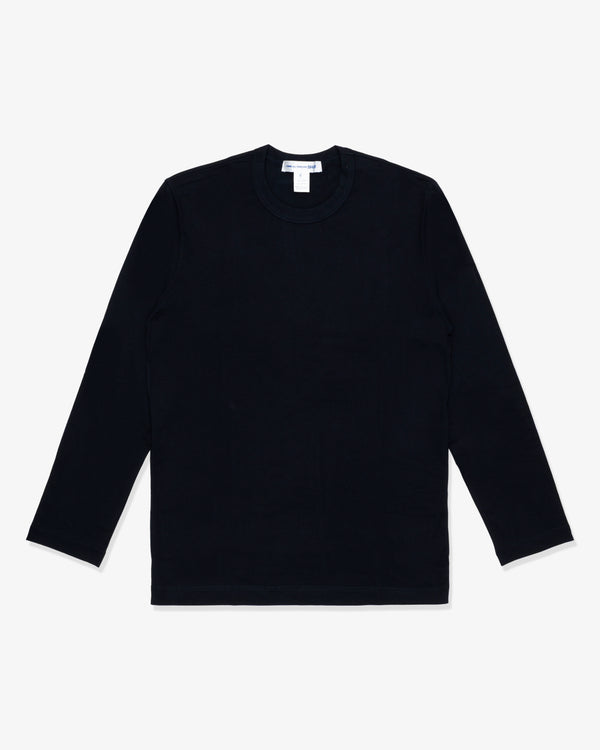 SHIRT - Cotton Jersey Plain - (Navy)