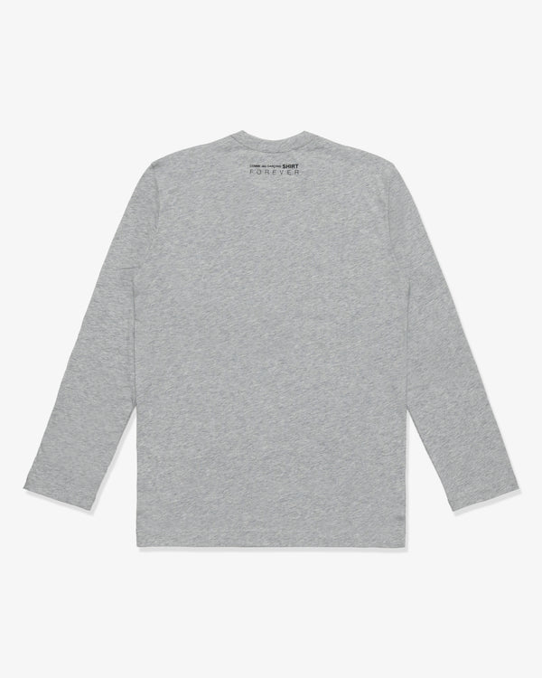 SHIRT - Cotton Jersey Plain - (Top Grey)