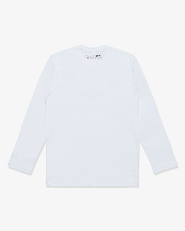 SHIRT - Cotton Jersey Plain - (White)