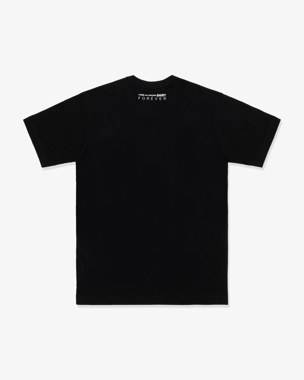 SHIRT - Cotton Jersey Plain - (Black)