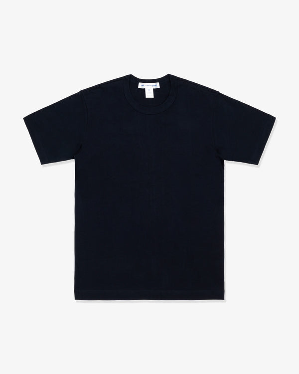 SHIRT - Cotton Jersey Plain - (Navy)