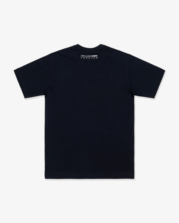SHIRT - Cotton Jersey Plain - (Navy)