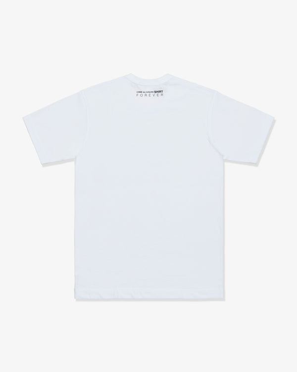 SHIRT - Cotton Jersey Plain - (White)