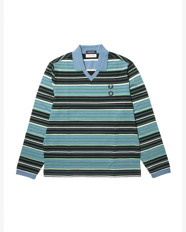 CRAIG GREEN FRED PERRY - Cgｰoverprint Long Sleeve Polo - (75B)