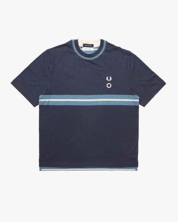 CRAIG GREEN FRED PERRY - Cgｰhalf And Half T-Shirt - (76B)