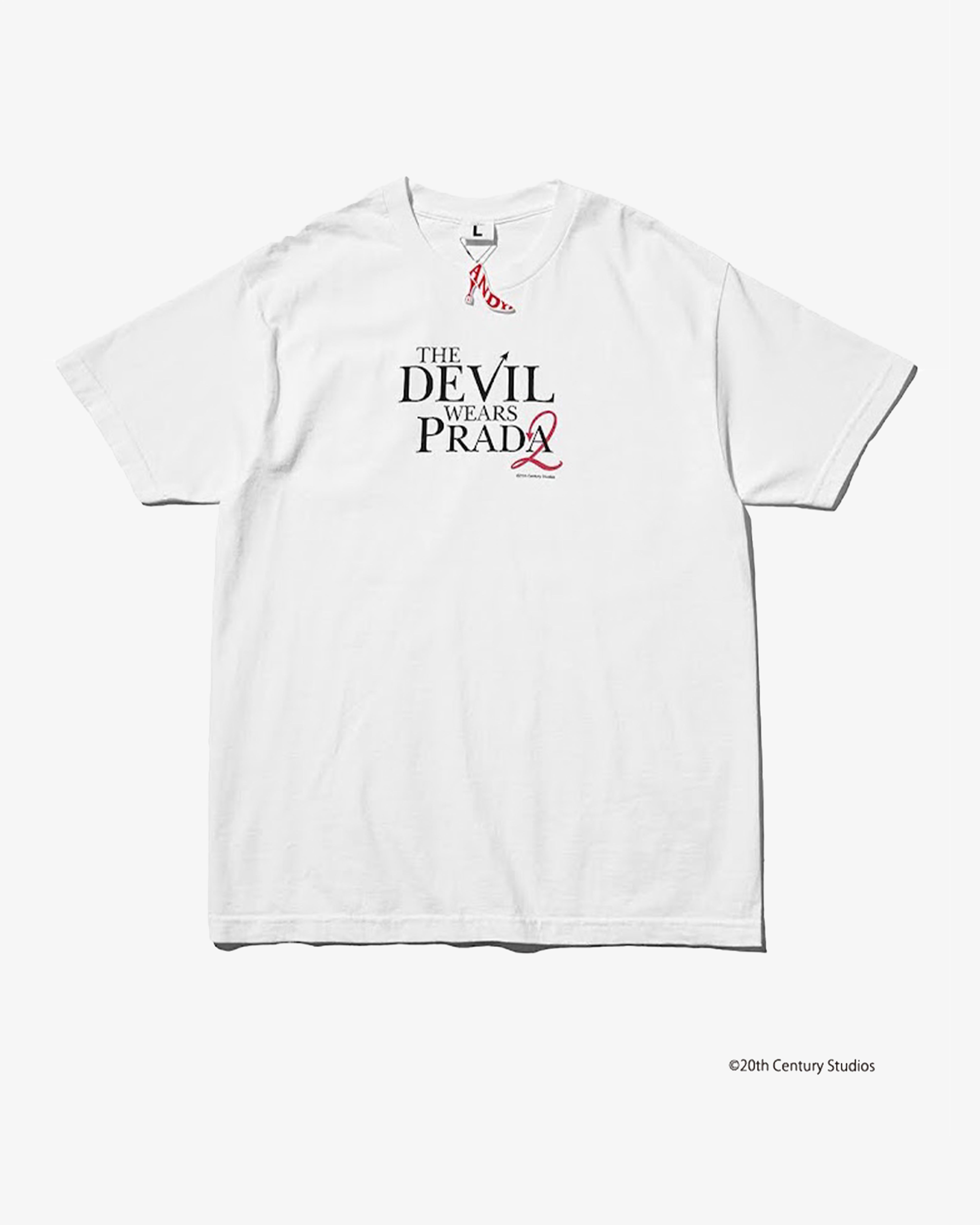 The Devil Wears Prada × Weber Lサイズ WEBER: The Devil Wears Prada 2 × Weber (White) | DSMG E-SHOP