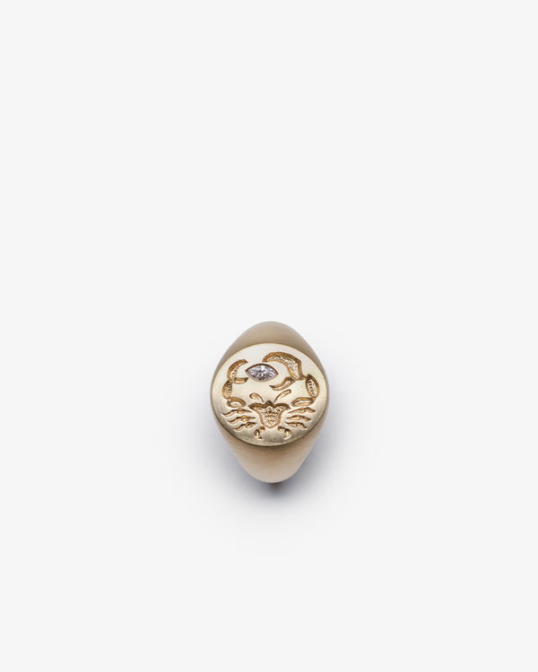 CASTRO - Crab Claw Signet - (Gold)