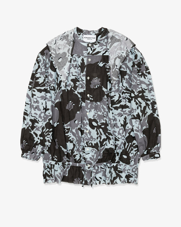NOMARHYTHM TEXTILE - Blouse - (Camo Gray)