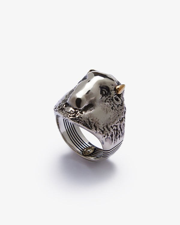 JACQUES MARIE MAGE - Hayden Ring - (41A-Silver Antique Polished)