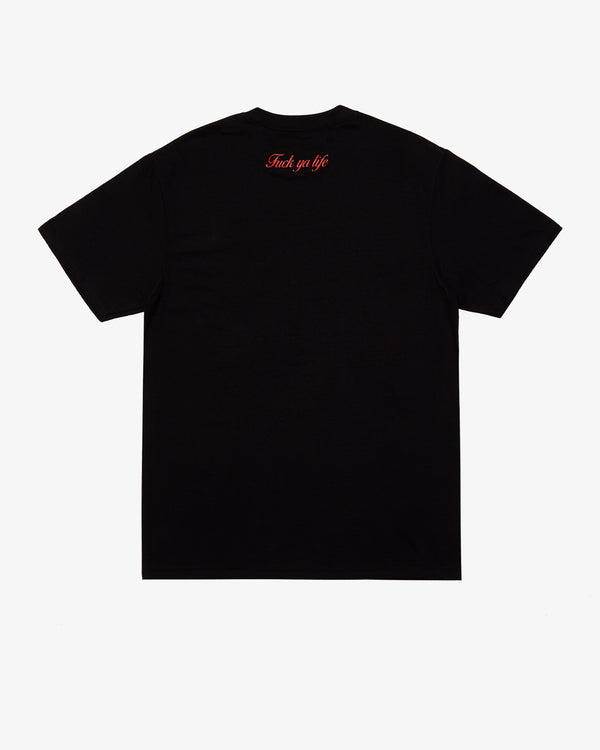 SKATE MUZIK - Fuck Ya Life Tee - (Black)