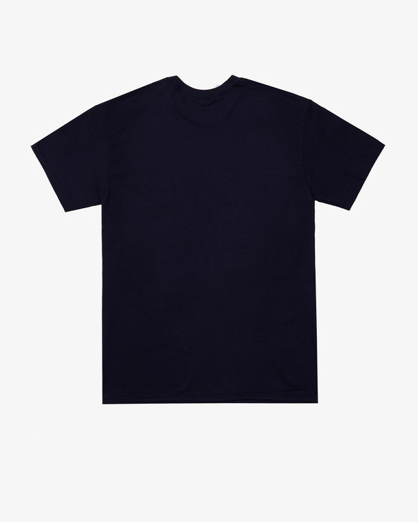 SKATE MUZIK - Jazzmatazz Logo Tee - (Navy)