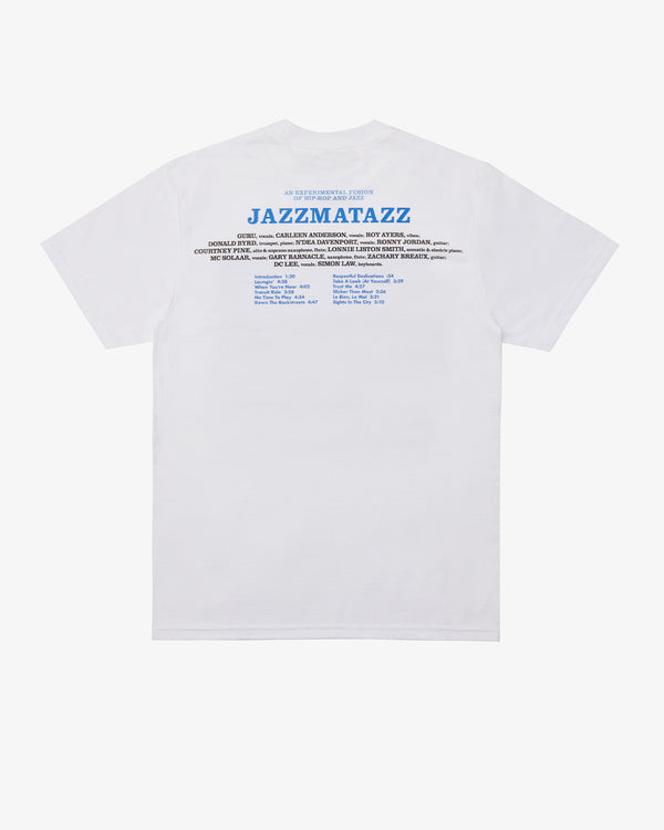 SKATE MUZIK - Jazzmatazz Vol.1 Tee - (White)