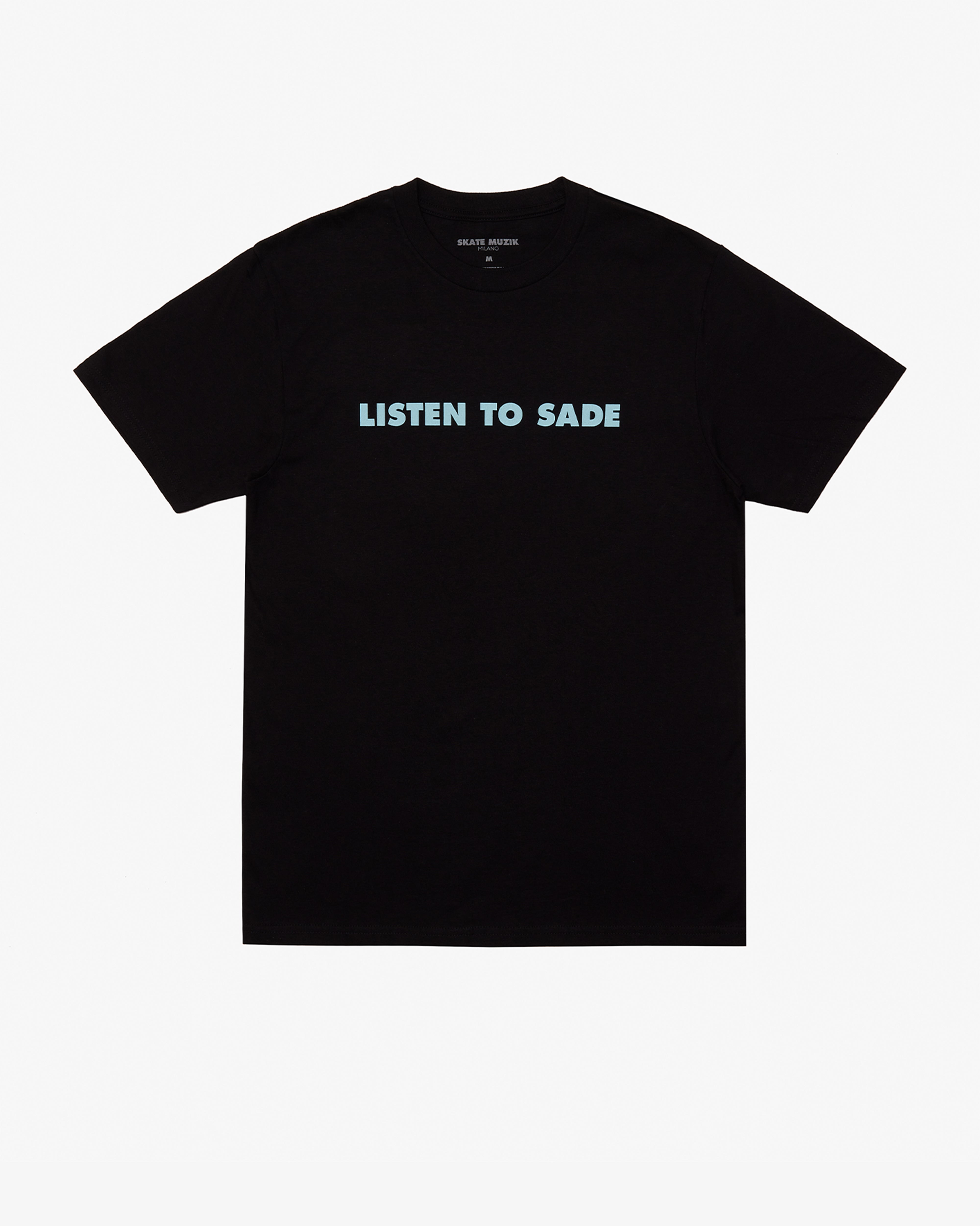 SKATE MUZIK: Listen To Sade Tee (Black) | DSMG E-SHOP