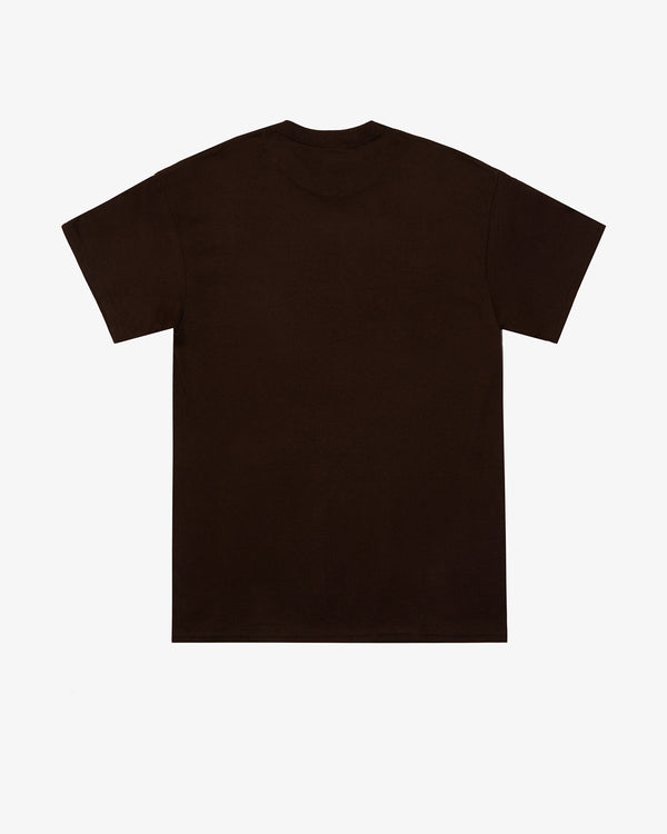 SKATE MUZIK - Listen To Skate Muzik Tee - (Brown)