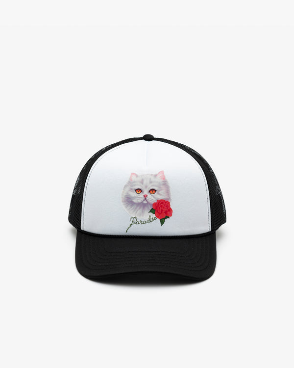 PARADISE - Purradise Trucker Hat - (Black)