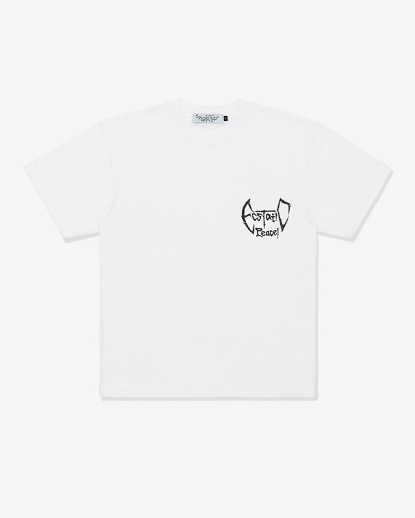 FUNGUYS - Ecstatic Peace Tee - (White)