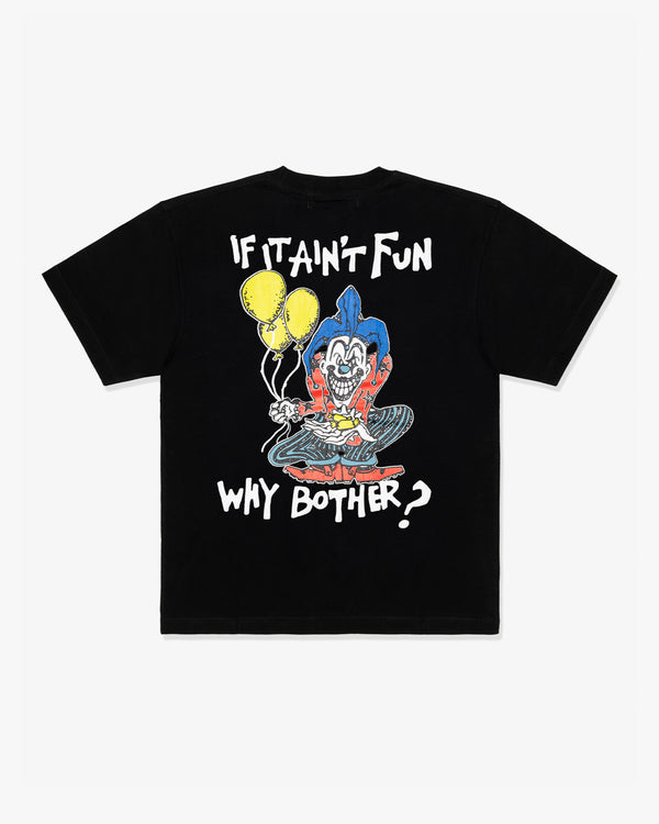 FUNGUYS - Why Bother Tee - (Black)