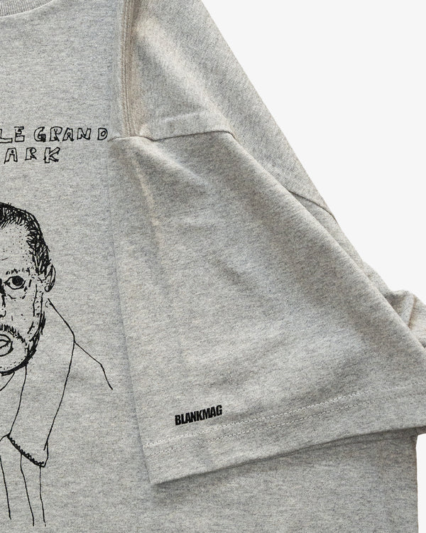 BLANKMAG - Self-Portrait  S/S Tee  - (H.Gray)