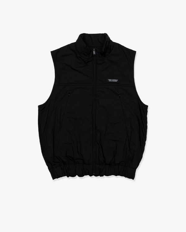 UNDERCOVER - Cindy Sherman Print Quilted Stand-Up Collar Vest - (Black)