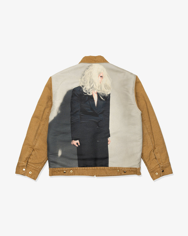 UNDERCOVER - Cindy Sherman Print Quilted Blouson - (Beige)