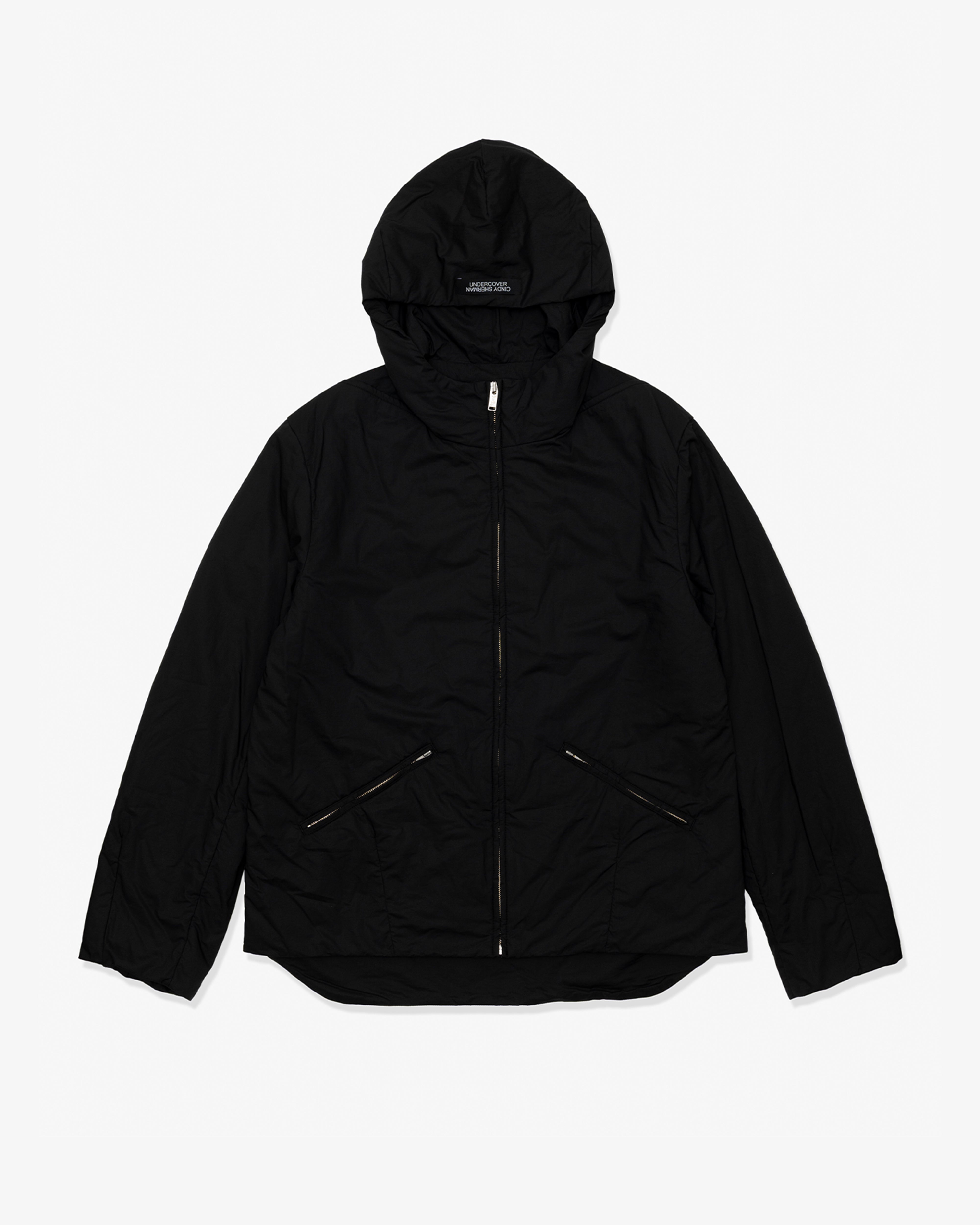 UNDERCOVER: Cindy Sherman Print Padded Cotton Hoodie (Black