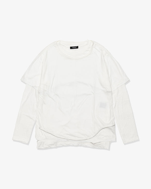 UNDERCOVER - Zip Docking Ls Tee - (White)