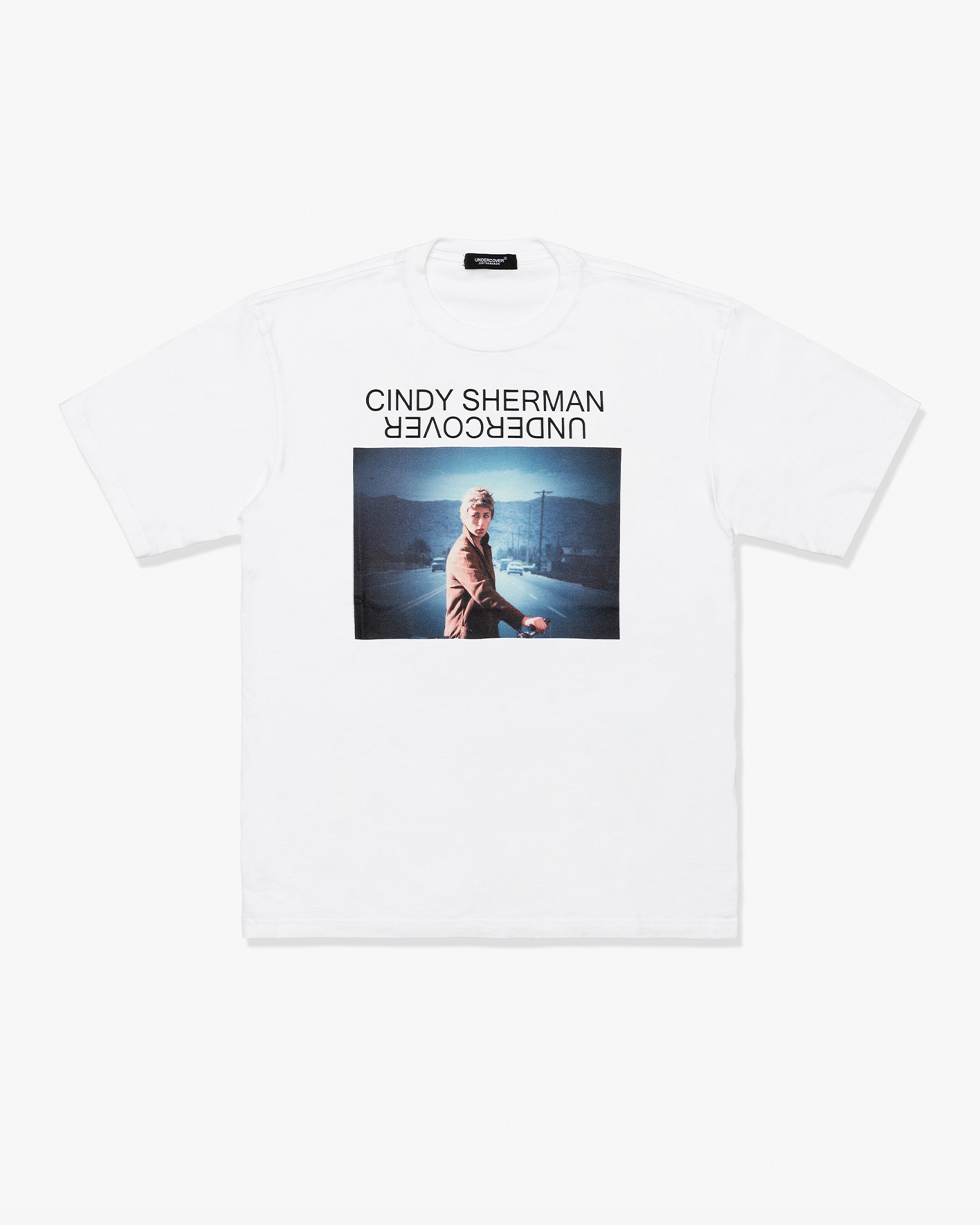 UNDERCOVER: Cindy Sherman Print Cotton Tee 2 (White) | DSMG E-SHOP