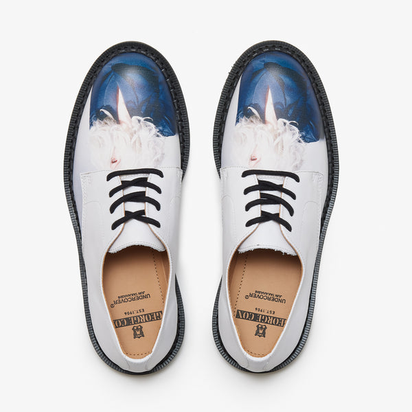 UNDERCOVER - ×George Cox Cindy Sherman Print Leather Shoes - (Ivory Base)