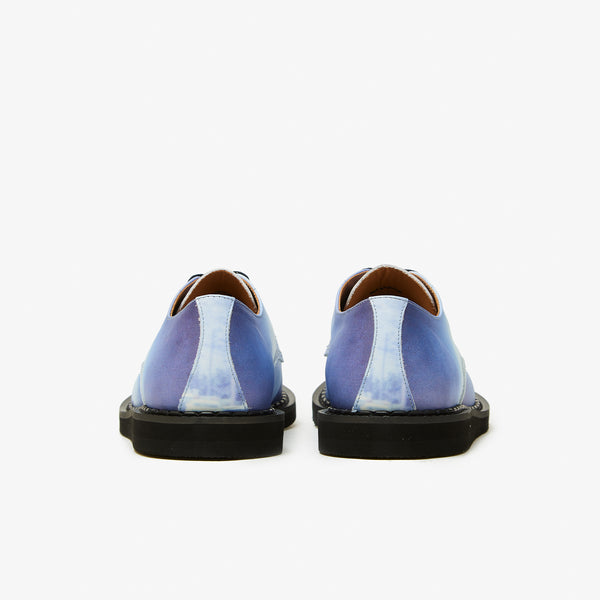 UNDERCOVER - ×George Cox Cindy Sherman Print Leather Shoes - (Blue Base)
