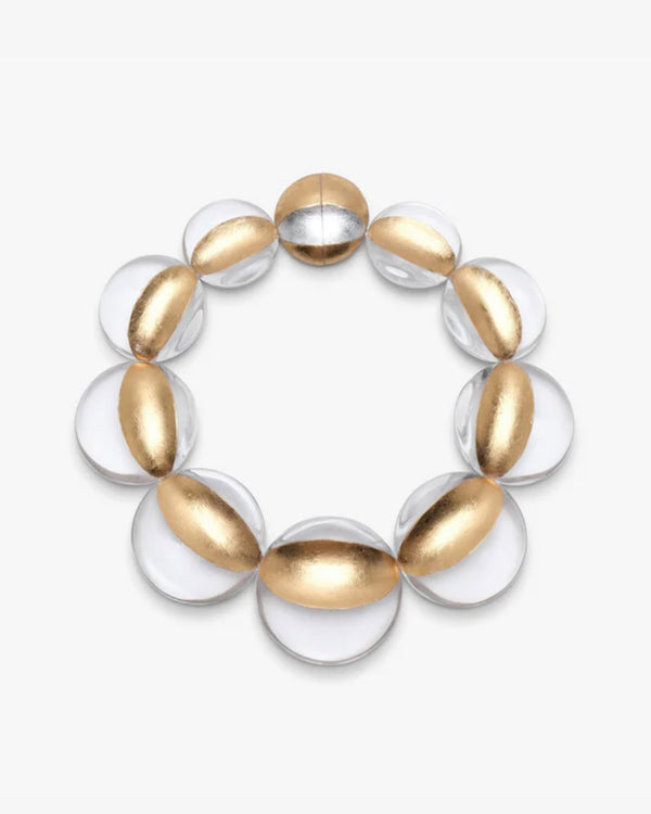 MONIES - Sava Necklace - (Cl/Gd)