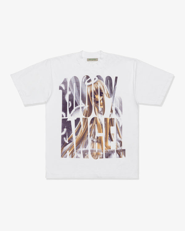 HENRY JOHNSON - 1000% Angel Tee - (White)