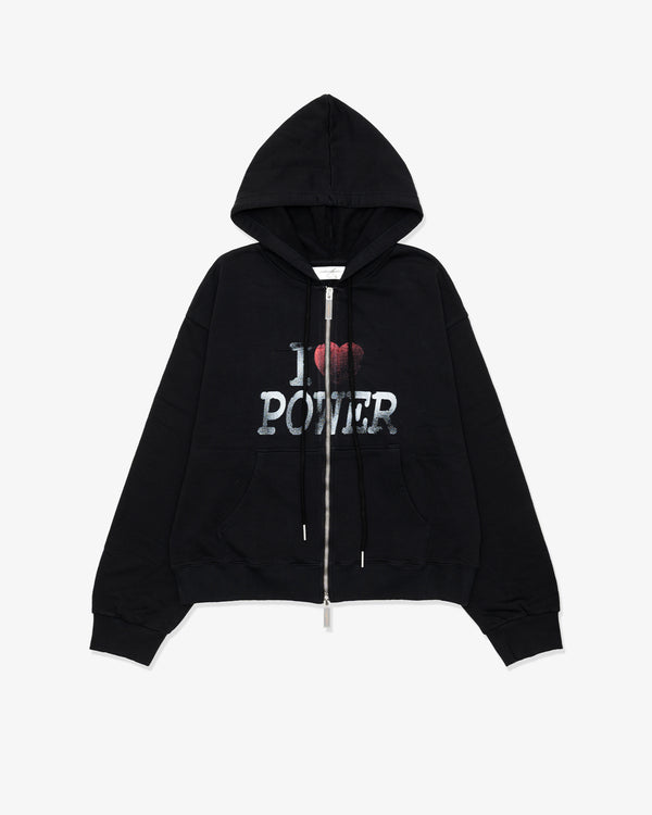 MATIÈRES FÉCALES - Unisex Power Hoodie - (Black)