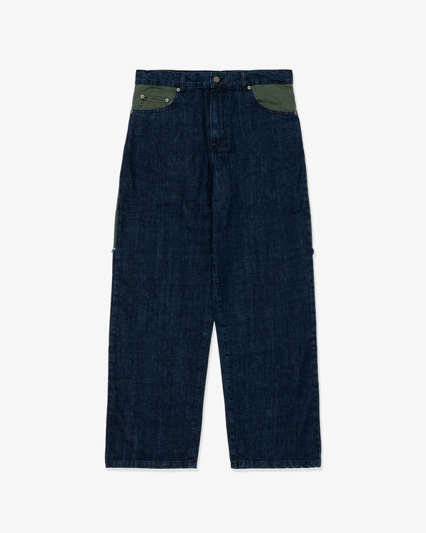 RASSVET - Men Surplus Denim Pants - (Green)